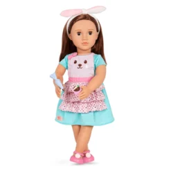 Ensemble Robe Et Tablier Pour Poupée Branford -KIALLA Vetements Magasin 0362883 800