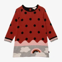 Robe Fille Jacquard Catimini