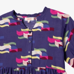 Robe Longue Fille Arty Violette Catimini -KIALLA Vetements Magasin 0411881 800