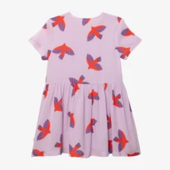 Robe Fille Hirondelles Rose Catimini -KIALLA Vetements Magasin 0415251 800