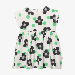 Robe Bébé Fille Fleurs Pop Beige Catimini -KIALLA Vetements Magasin 0415947 800 1