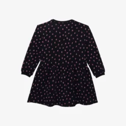 Robe Fille Marine Imprimé Bicolore En Coton Recyclé Bleue Catimini -KIALLA Vetements Magasin 0416211 800