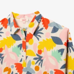 Robe Tunique Fille Pop Couleur Blanche Catimini -KIALLA Vetements Magasin 0416667 800