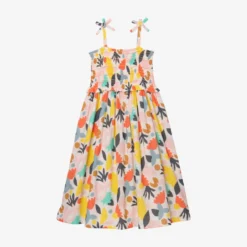 Robe Fille Pop Couleur Blanche Catimini