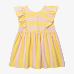 Robe Bébé Fille Rayures Bicolores Rose Catimini -KIALLA Vetements Magasin 0419507 800