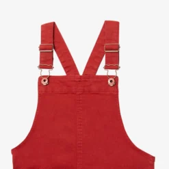 Robe Salopette Fille Jean Brique Rouge Catimini -KIALLA Vetements Magasin 0419697 800