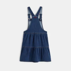 Robe Salopette Denim Chipie Bleue Fille -KIALLA Vetements Magasin 0422429 800