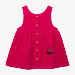 Robe Bébé Fille Velours Rose Catimini