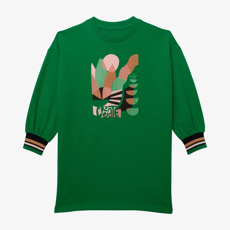 Robe Fille Maxi Print Vertee Catimini 2 Robe Fille Maxi Print Vertee Catimini – Image 2