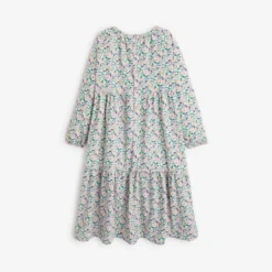 Robe Violettete Fleurie Fille En Coton Catimini -KIALLA Vetements Magasin 0428465 800