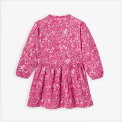 Robe Rose Tubique à Imprimés Pour Fille Catimini -KIALLA Vetements Magasin 0429702 800