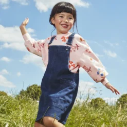 Robe-salopette Fille En Jean Bleue Catimini -KIALLA Vetements Magasin 0432698 800