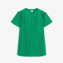 Robe Fille Vertee Broderie Anglaise Catimini