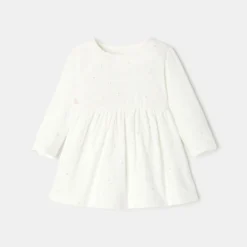 Robe à Manches Longues En Coton Bio Naissance Absorba -KIALLA Vetements Magasin 0437048 800 1