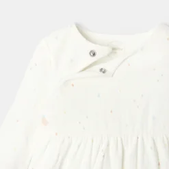 Robe à Manches Longues En Coton Bio Naissance Absorba -KIALLA Vetements Magasin 0437049 800