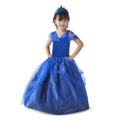 Déguisement Robe Princesse Bleue 6 - 8 Ans Oxybul