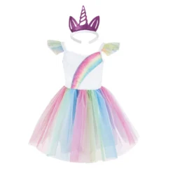 Robe Princesse Licorne 3-5 Ans Oxybul -KIALLA Vetements Magasin 0440038 800