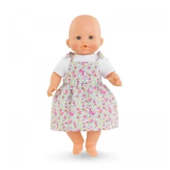 Robe Jardin En Fleurs Pour Poupon 36cm -KIALLA Vetements Magasin 0459674 800