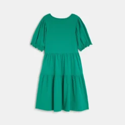 Robe Fille Vertee En Coton Recyclé Catimini -KIALLA Vetements Magasin 0460139 800