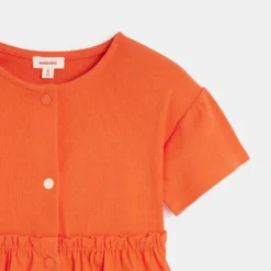 Robe Bébé Fille à Manches Courtes Rouge Catimini -KIALLA Vetements Magasin 0460159 800