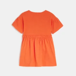 Robe Bébé Fille à Manches Courtes Rouge Catimini -KIALLA Vetements Magasin 0460160 800
