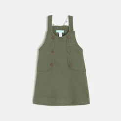 Robe Salopette Et Blouse à Motifs Verte Bébé Fille 7 Robe Salopette Et Blouse à Motifs Verte Bébé Fille -KIALLA Vetements Magasin 0460241 800