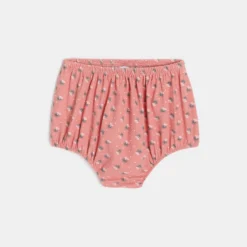 Robe Boutonnée à Volants Rose Bébé Fille -KIALLA Vetements Magasin 0460252 800