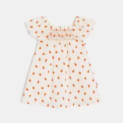 Robe Bébé Fille à Imprimés Oranges Catimini