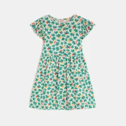 Robe Bébé Fille Imprimés Tropicaux Rose Catimini