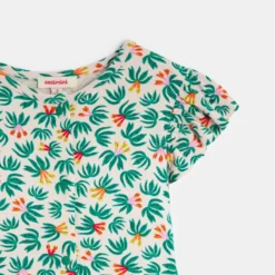 Robe Bébé Fille Imprimés Tropicaux Rose Catimini -KIALLA Vetements Magasin 0463209 800