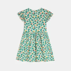 Robe Bébé Fille Imprimés Tropicaux Rose Catimini -KIALLA Vetements Magasin 0463210 800