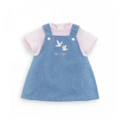 Robe Marinière Bords De Loire Pour Poupon 36cm