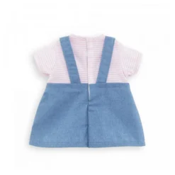 Robe Marinière Bords De Loire Pour Poupon 36cm -KIALLA Vetements Magasin 0465376 800