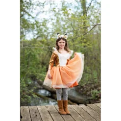 Déguisement Robe Renard Avec Coiffe 5-6 Ans -KIALLA Vetements Magasin 0466443 800