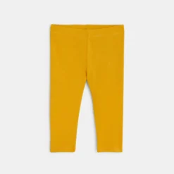 Robe Oiseaux Molleton Léger Et Legging Jaune Bébé Fille -KIALLA Vetements Magasin 0473852 800