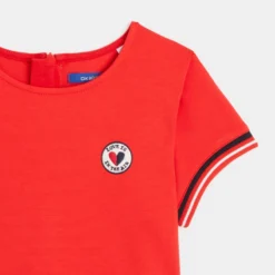 Robe Patineuse En Jersey Milano Rouge Fille 8 Robe Patineuse En Jersey Milano Rouge Fille -KIALLA Vetements Magasin 0488592 800