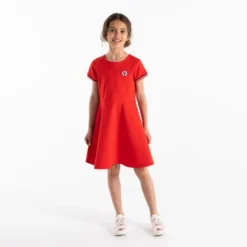 Robe Patineuse En Jersey Milano Rouge Fille 6 Robe Patineuse En Jersey Milano Rouge Fille -KIALLA Vetements Magasin 0489705 800 1