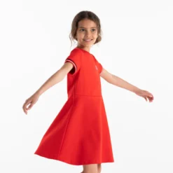 Robe Patineuse En Jersey Milano Rouge Fille 9 Robe Patineuse En Jersey Milano Rouge Fille -KIALLA Vetements Magasin 0489706 800