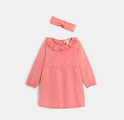 Robe Maille Tricot Fantaisie Et Bandeau Assorti -KIALLA Vetements Magasin 0537364 800 1